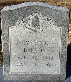 Emily Rebecca <I>Brown</I> Beeson 