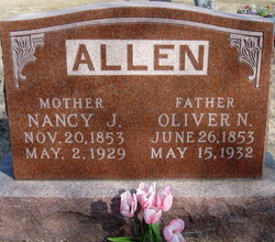 Nancy Jane <I>Holt</I> Allen 