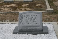 Katherine Virginia <I>Beam</I> Williams 