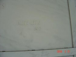 Alice <I>Leitz</I> Roberts 