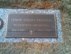 Lemon <I>Tuggle</I> Brogdon 