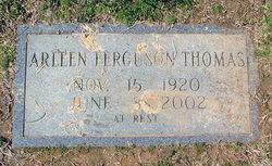 Arleen Elizabeth <I>Ferguson</I> Thomas 