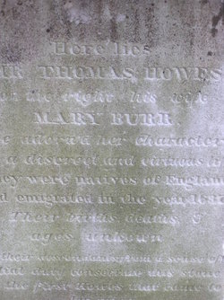 Mary <I>Burr</I> Howes Prence 