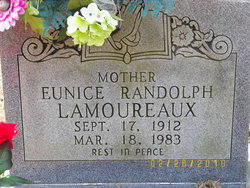 Eunice I. <I>Randolph</I> Lamoureaux 