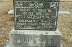 Mary Ann <I>Riley</I> Duncan 