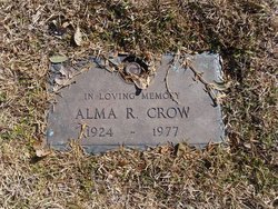 Alma Ruth <I>Wells</I> Crow 