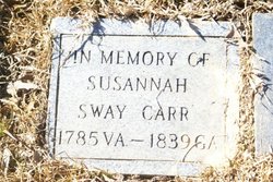 Susannah <I>Sway</I> Carr 