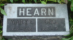 Mary Elizabeth <I>Cash</I> Hearn 