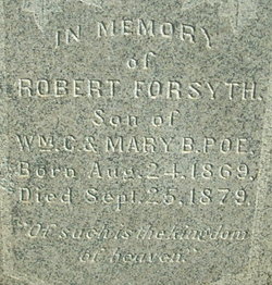 Robert Forsyth Poe 