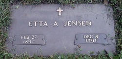 Etta A. <I>Lashbrook</I> Jensen 