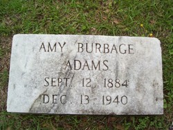 Amy Lillia <I>Burbage</I> Adams 