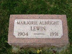 Marjorie <I>Albright</I> Lewin 