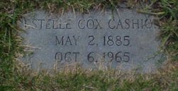 Estelle Josephine <I>Cox</I> Cashion 