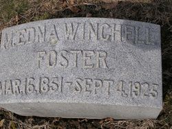 Mary Edna <I>Winchell</I> Foster 