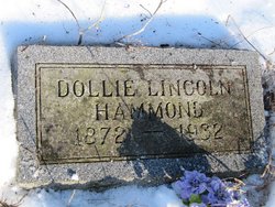 Charity Mae “Dollie” <I>Lincoln</I> Hammond 