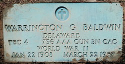 Warrington G Baldwin 