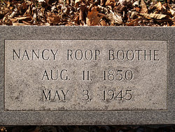 Nancy Esther <I>Roop</I> Boothe 