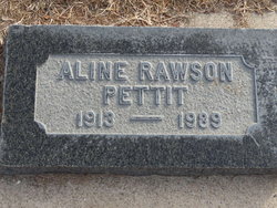 Aline <I>Rawson</I> Pettit 