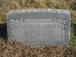 Cornelia J <I>Weaver</I> Abbott 