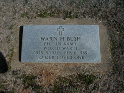 Warn Harding Bush 