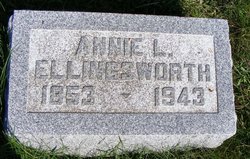 Anna Lovina “Annie” <I>Jones</I> Ellingsworth 