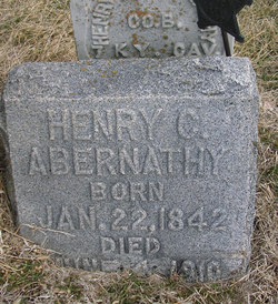 1SGT Henry Clay Abernathy 