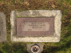Barbara Jane <I>McKinlay</I> Benton 