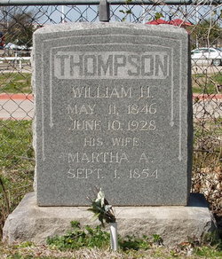 Martha A. <I>Smith</I> Thompson 