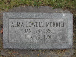 Alma Lowell Merrill 