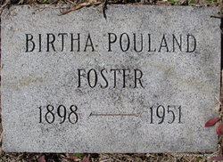 Bertha <I>Pouland</I> Foster 