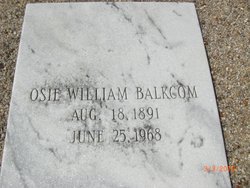 Osie William Balkcom 