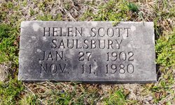 Helen Marcia <I>Scott</I> Saulsbury 