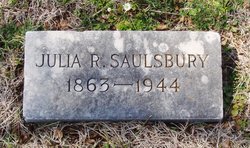 Julia Eliza <I>Rogers</I> Saulsbury 