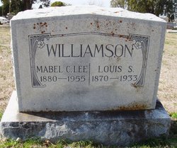 Mabel Claire <I>Lee</I> Williamson 