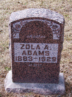 Zola A. <I>Randleman</I> Adams 