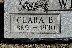Clara B <I>Gentry</I> Wilder 