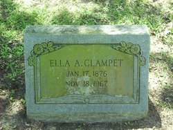 Ella Alabama “Bama” <I>Marsh</I> Clampet 