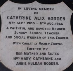 Catherine Alix Bodden 