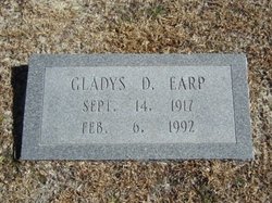 Gladys <I>Denton</I> Earp 