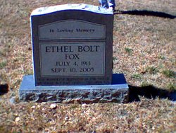 Ethel <I>Bolt</I> Fox 