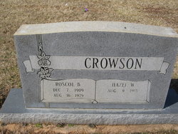 Roscoe Braithwaite Crowson 