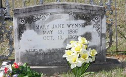 Mary Jane <I>Durnell</I> Wynne 