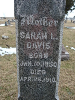 Sarah L <I>Shaffer</I> Davis 