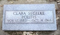 Clara <I>Segelke</I> Politis 