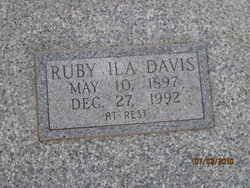 Ruby Ila <I>Martin</I> Davis 