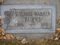 Voltairene Isabel <I>Warner</I> Burns 