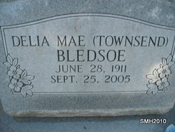 Delia Mae <I>Townsend</I> Bledsoe 