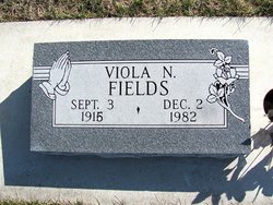 Viola Nellie <I>Glascock</I> Fields 