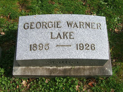Georgie Evelyn <I>Warner</I> Lake 