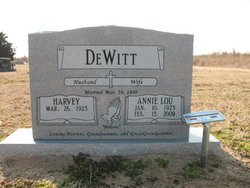 Annie Lou <I>Britt</I> DeWitt 